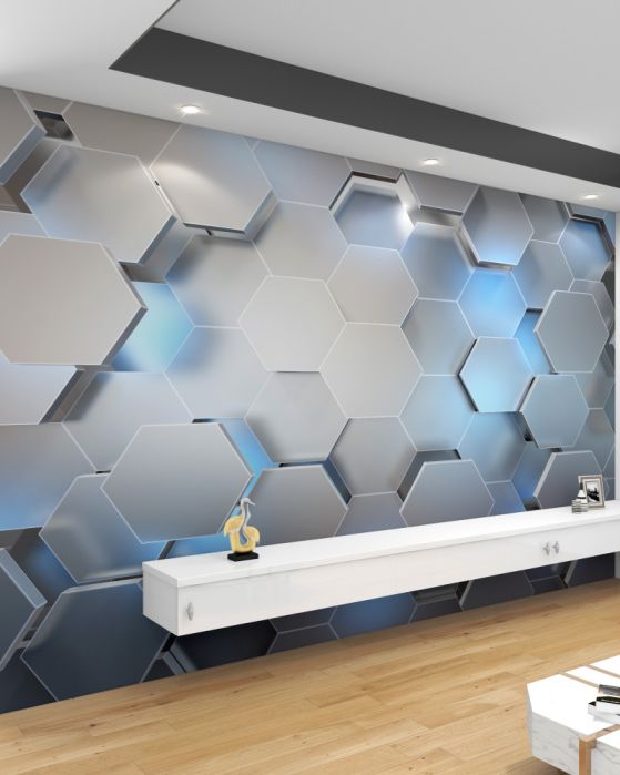 Fototapet geometric 3D